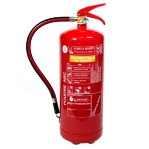 Extincteur 6 Kg Poudre ABC (Pression Permanente)