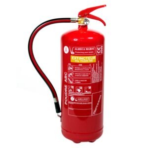Extincteur 9 Kg Poudre ABC (Pression Permanente)